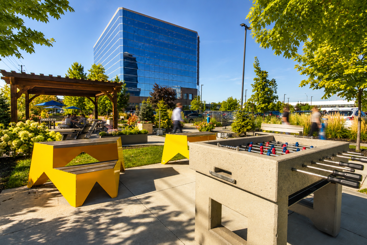 Exclusive Outdoor & Games Space
