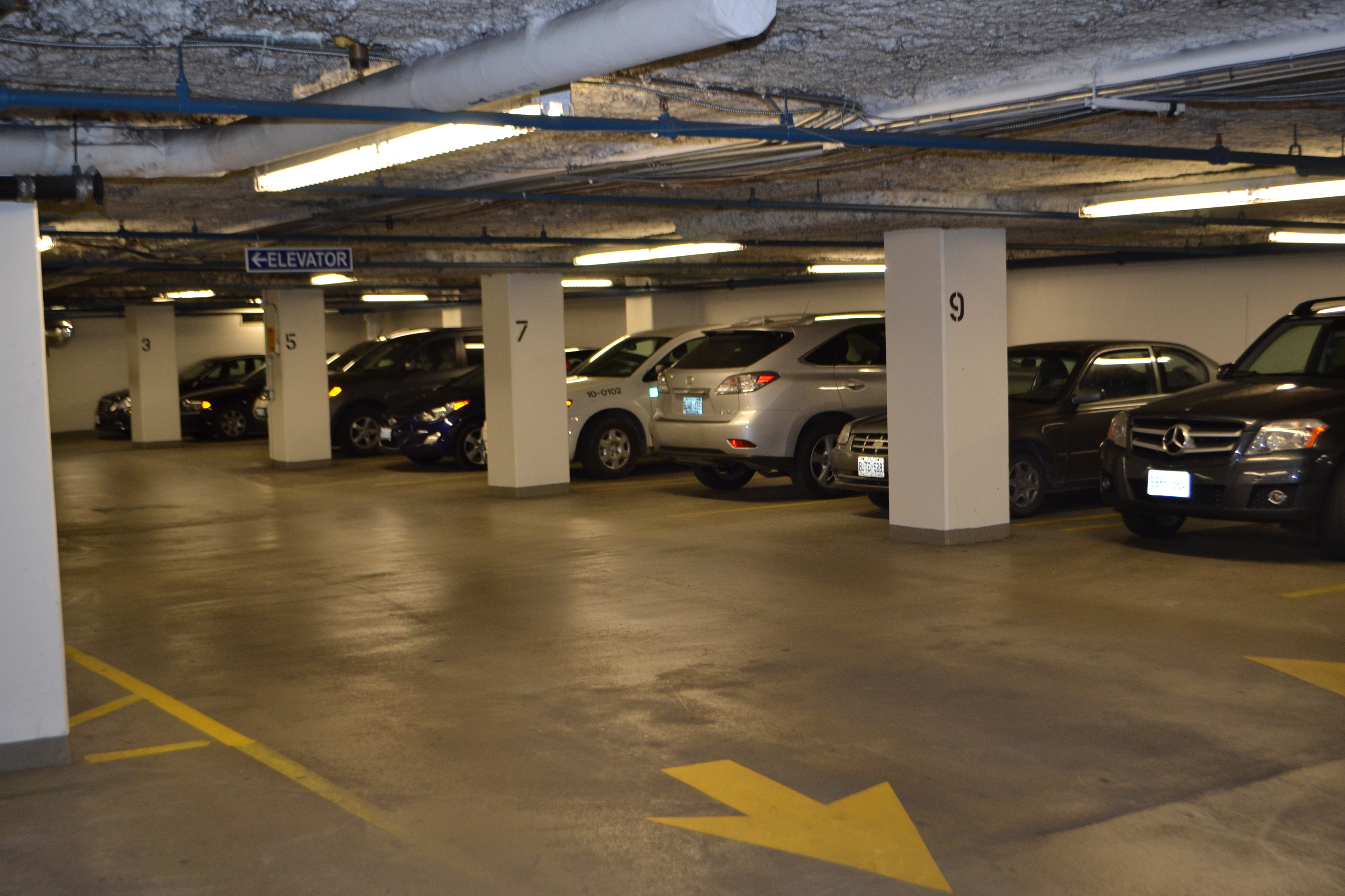 Secure Underground Parking