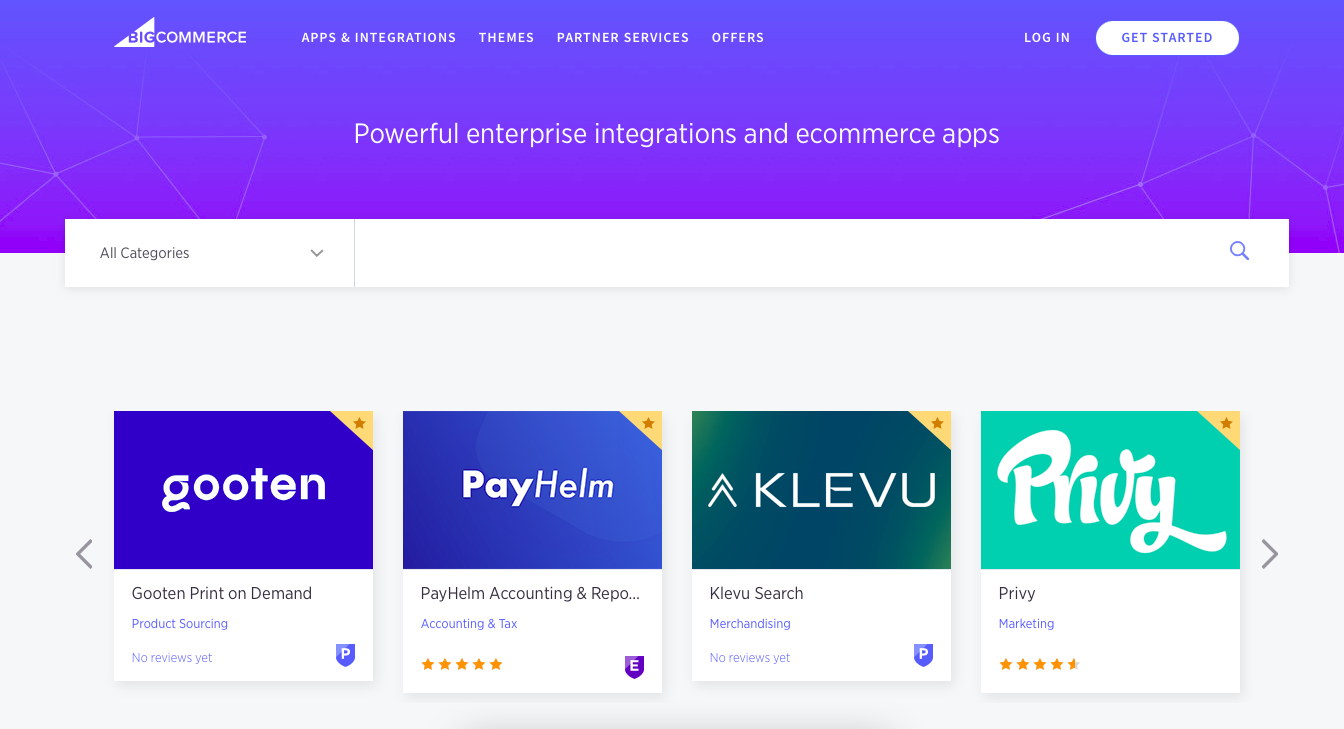 Bigcommerce apps and plugins