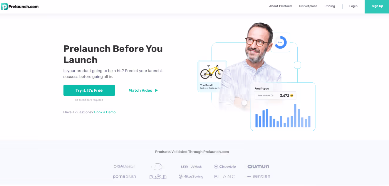 Prelaunch.com Platform