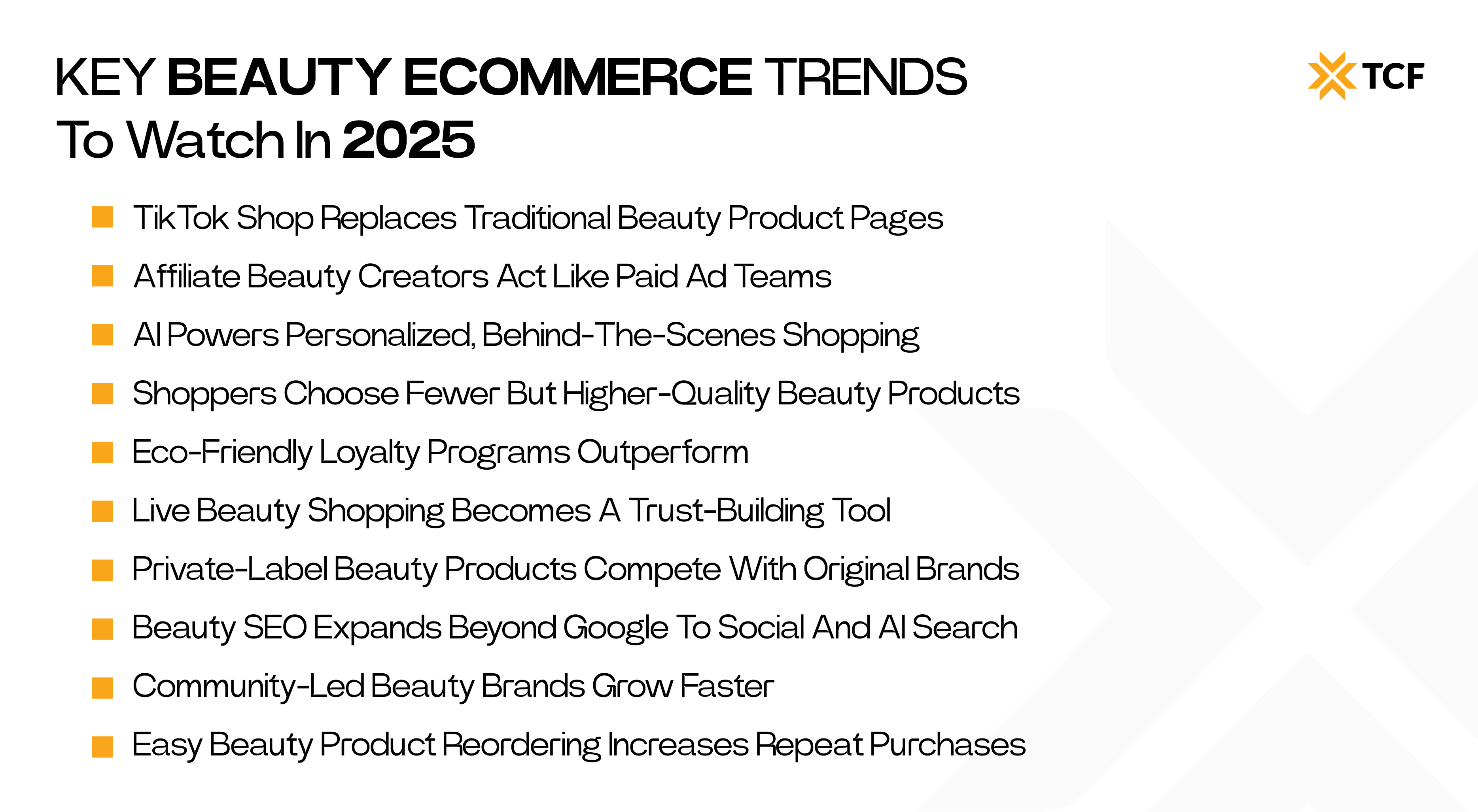 key beauty ecommerce trends in 2025