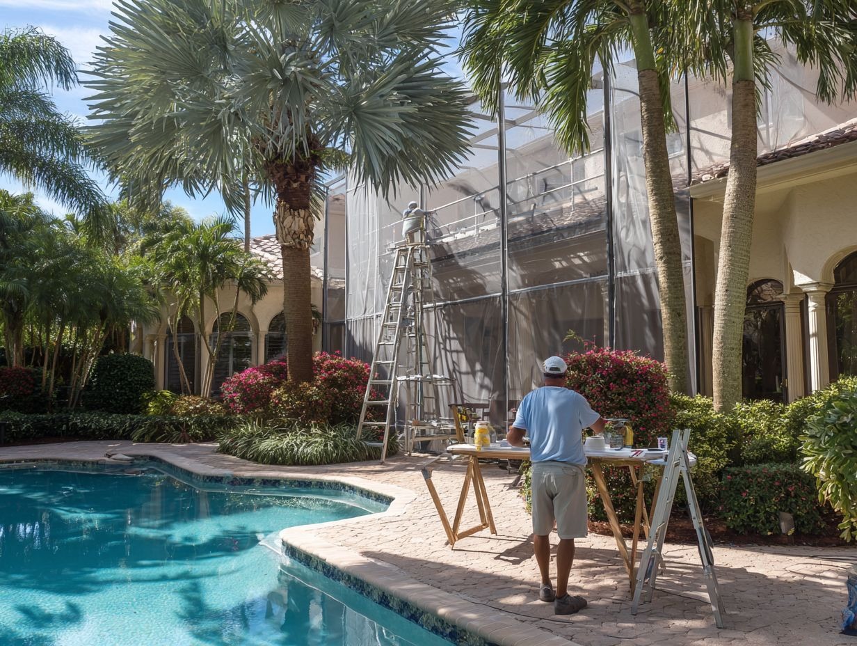 Choosing the Right Materials for Miami Pool Cages