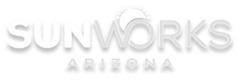 sunworks white logo