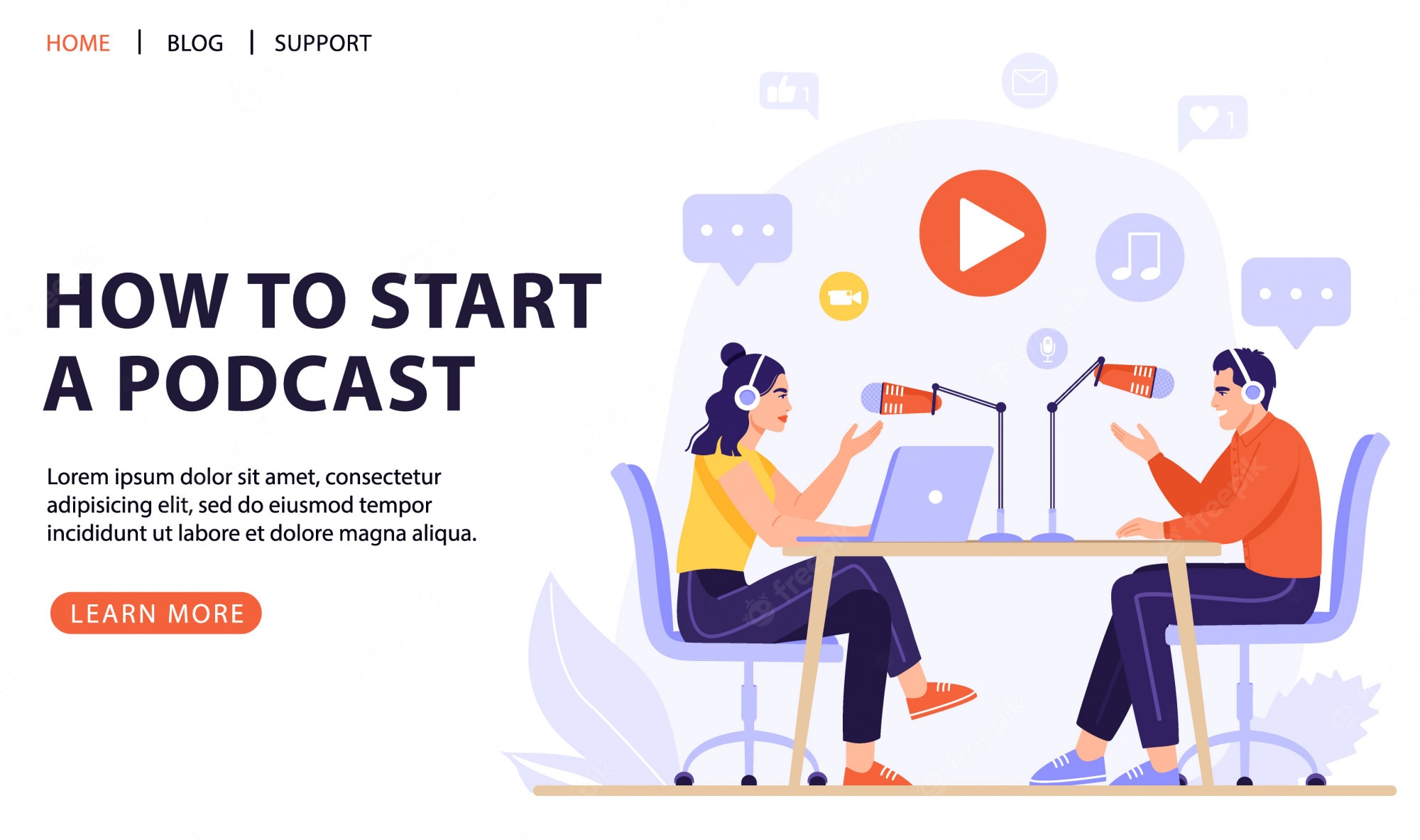 How to start a podcast