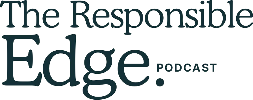The Responsible Edge Logo - Dark Green