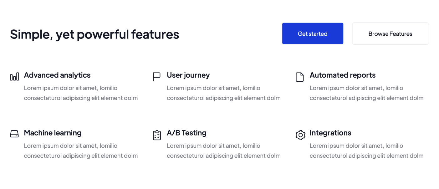 Graphics and Icons - Technology Webflow Template