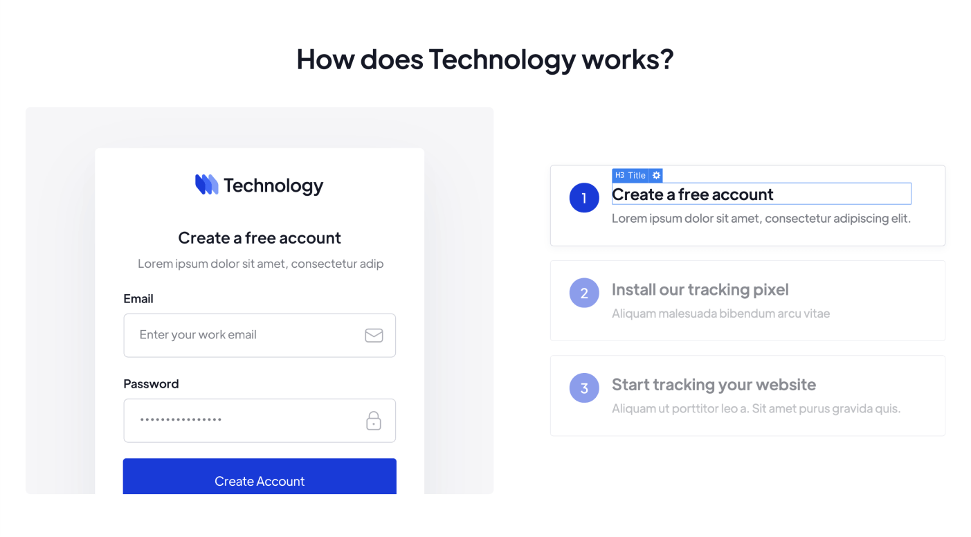 Static Content - Technology Webflow Template