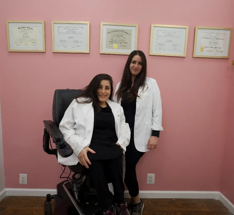 Laser Hair removal - woman doctor