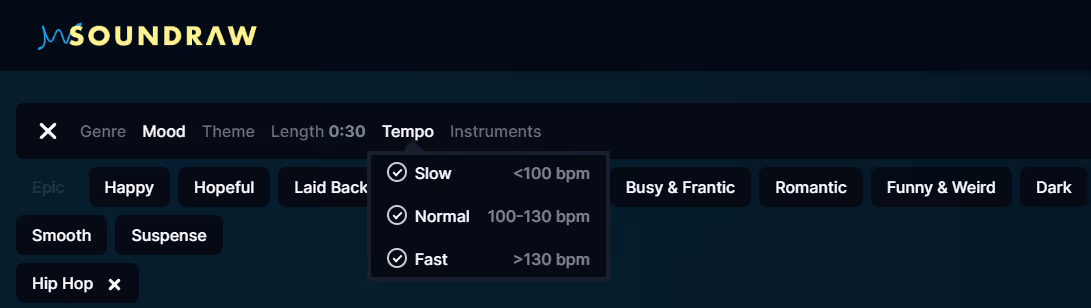 choosing the right bpm