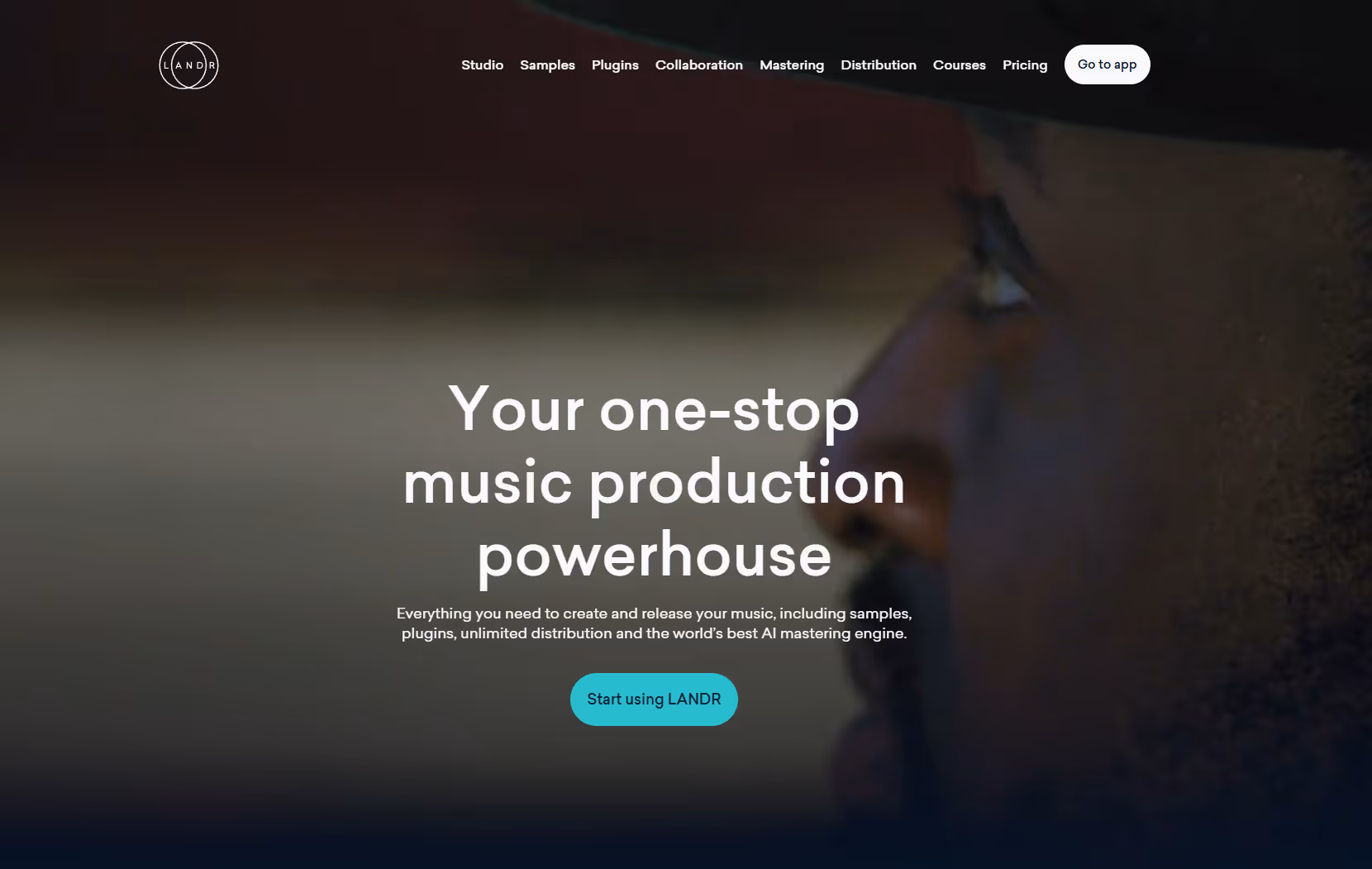 landr best ai music tool of 2025