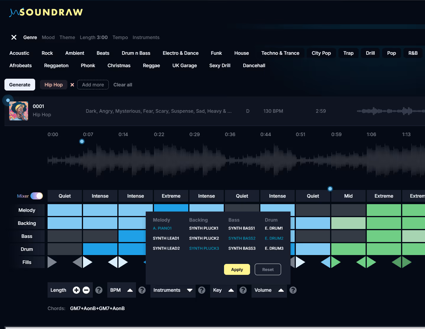 ai music creation on phone or pc