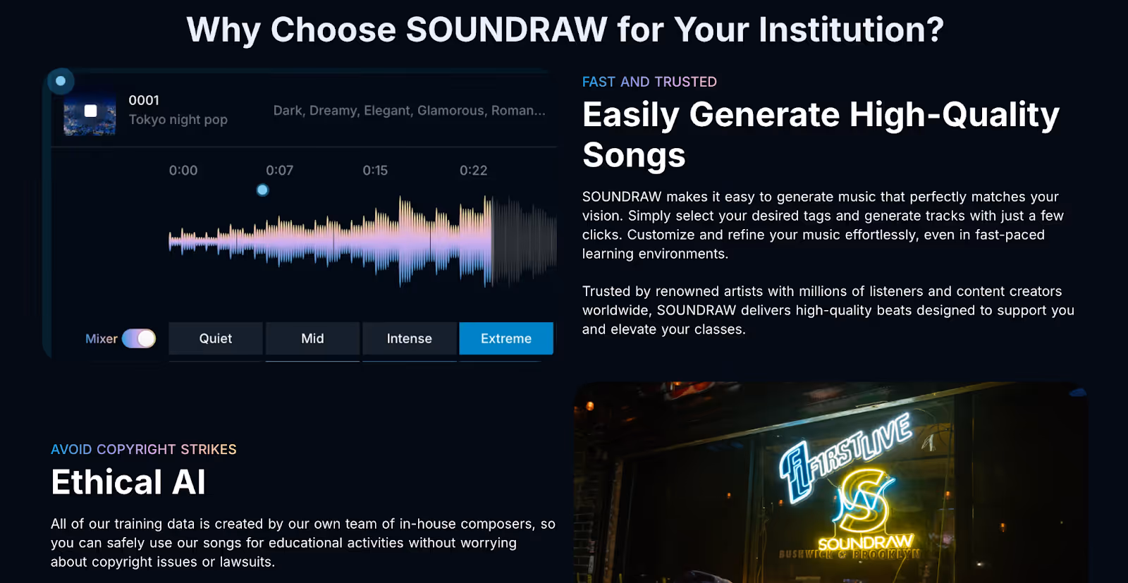 AI Music Generation for Education: SOUNDRAW’s Academic Plan Breakdown