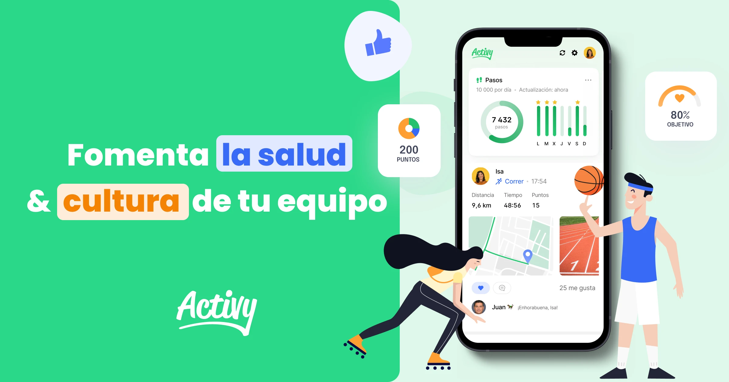 Activy | La aplicación