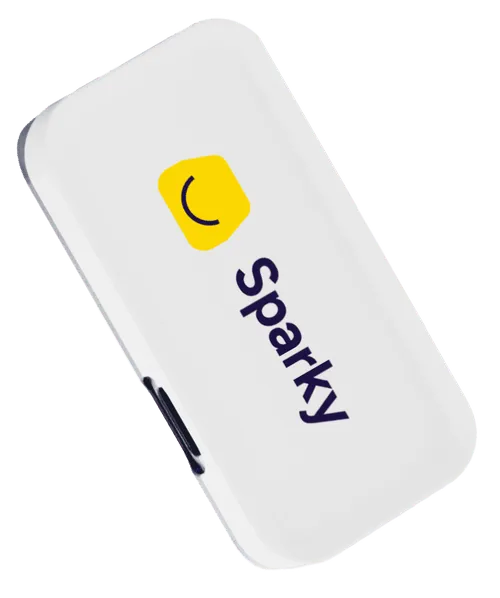 De Sparky P1-meter van dichtbij