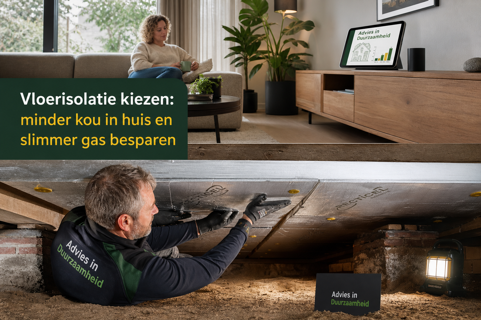 Vloerisolatie kiezen: minder kou in huis en slimmer gas besparen