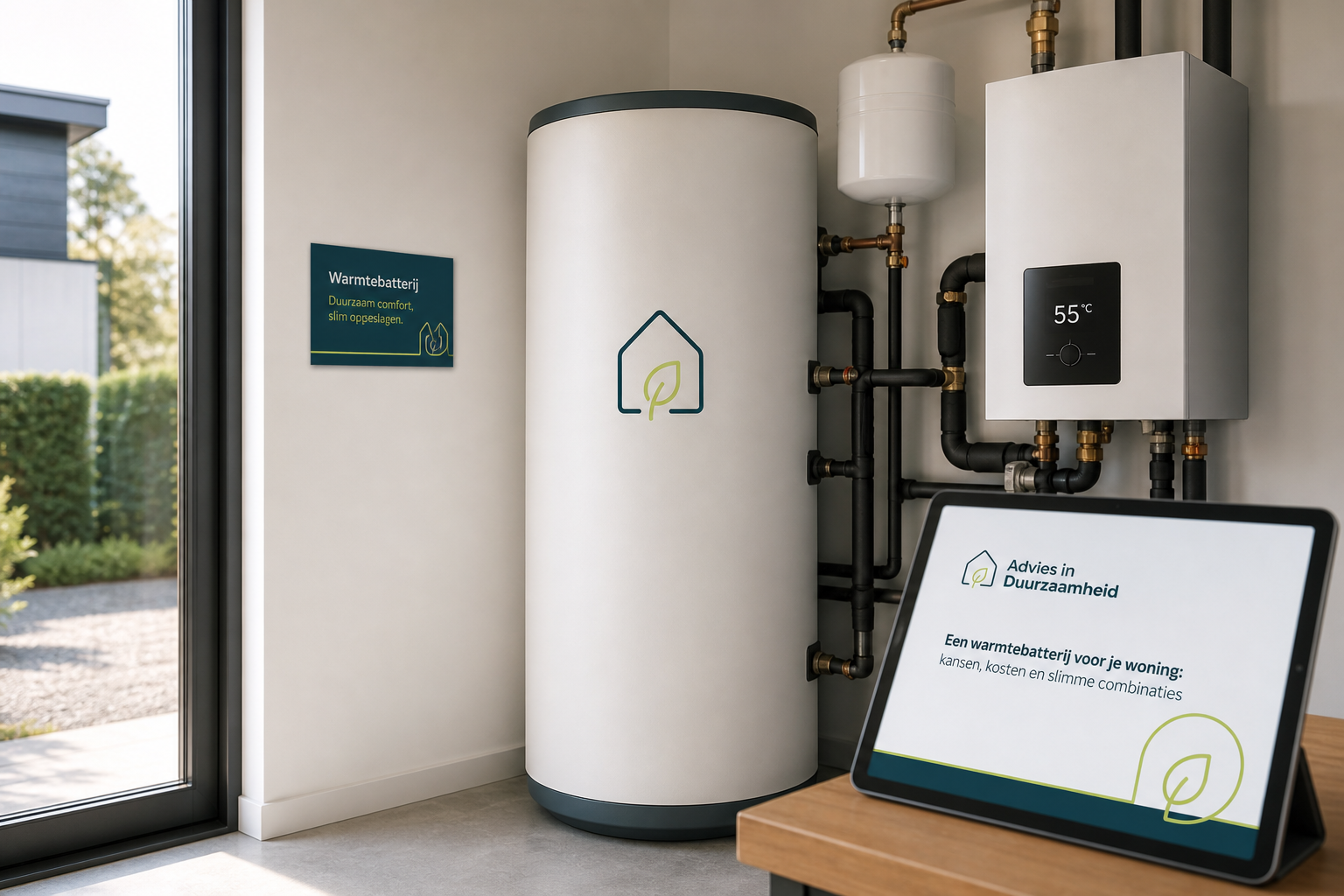 Een warmtebatterij voor je woning: kansen, kosten en slimme combinaties