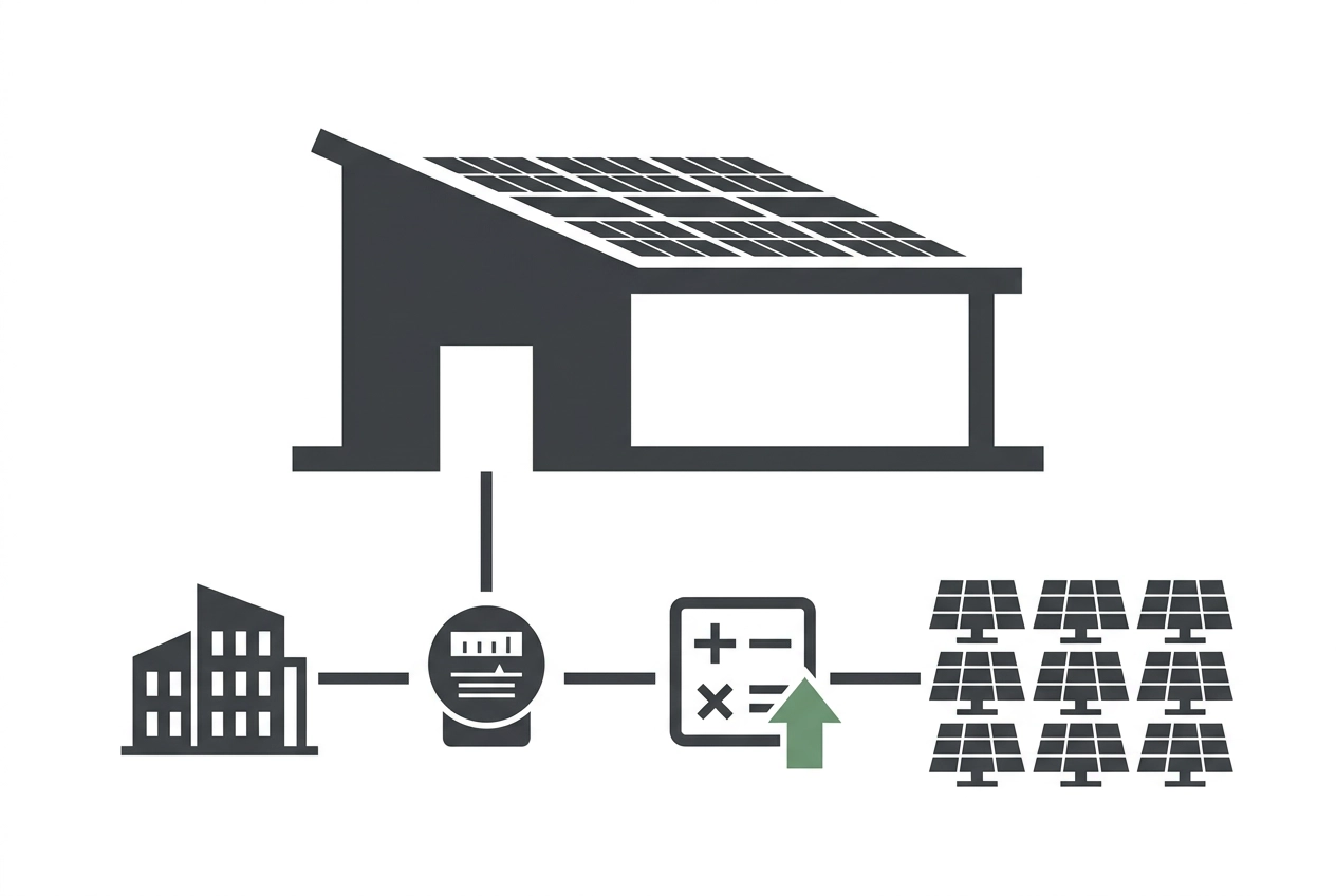 Professional header image for educational tutorial: Hoeveel zonnepanelen heb ik nodig? Zo bereken je het juis...