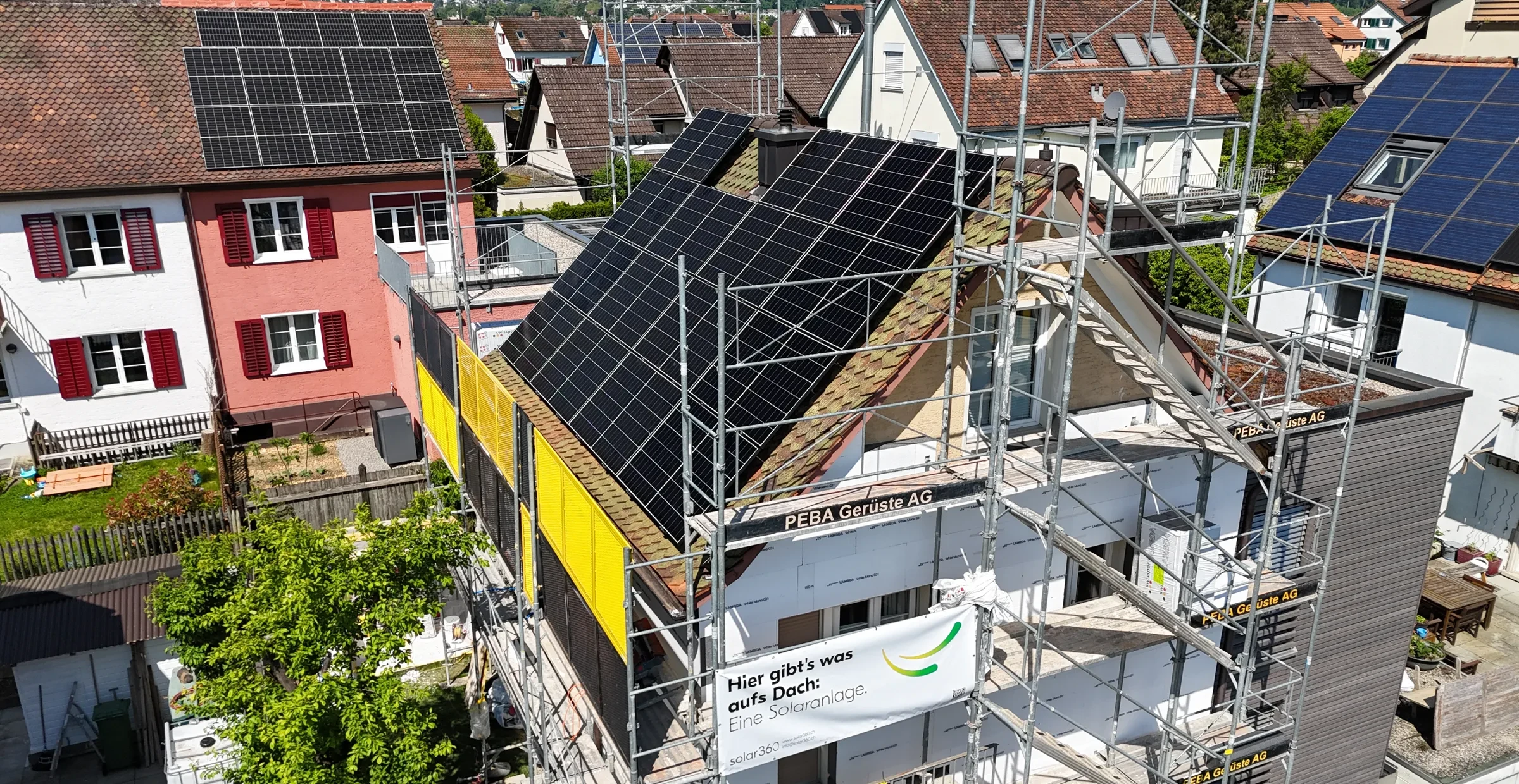 Solaranlage Brünigstrasse Schaffhausen