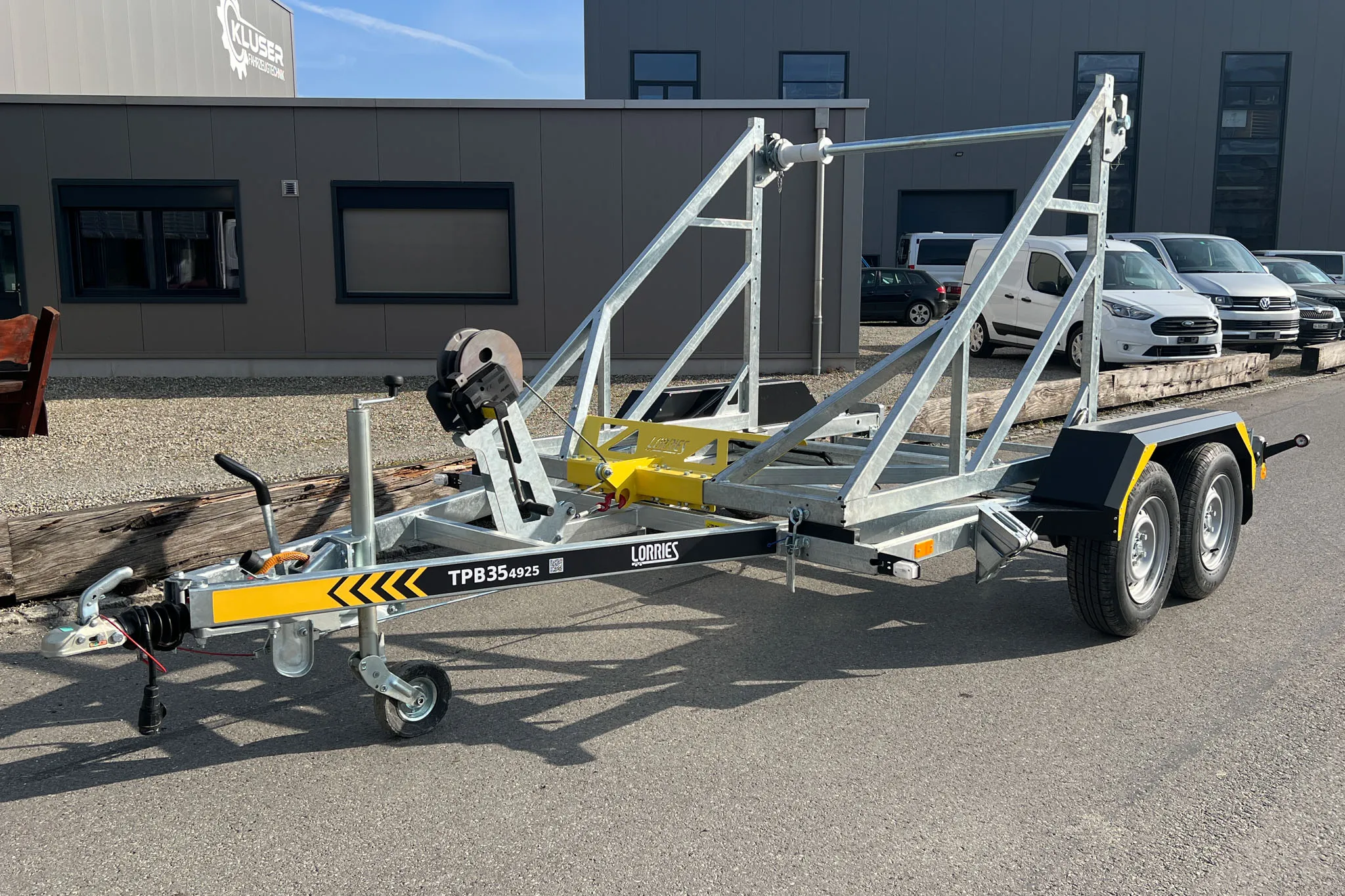Lorries TPB35 Kabeltrommelanhänger