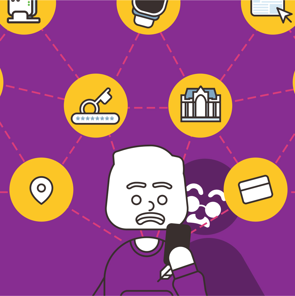 Teenager worried about how connected his devices are