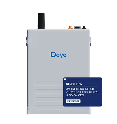Акумуляторна батарея Deye SE-F5 Pro-L 51.2V 100 Ah 5.12 kW LiFePO4