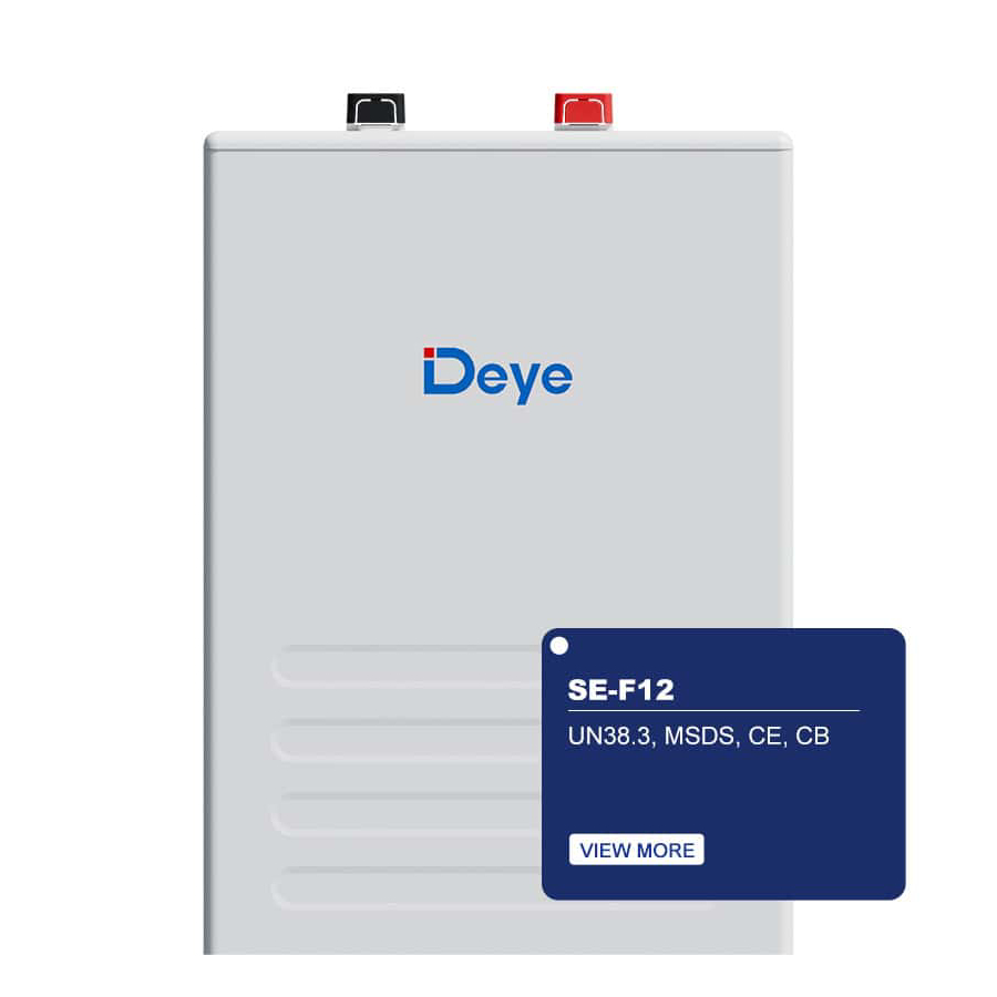 Акумуляторна батарея Deye SE-F12-L 51.2V 230Ah - 11.8 kWh LiFePO₄