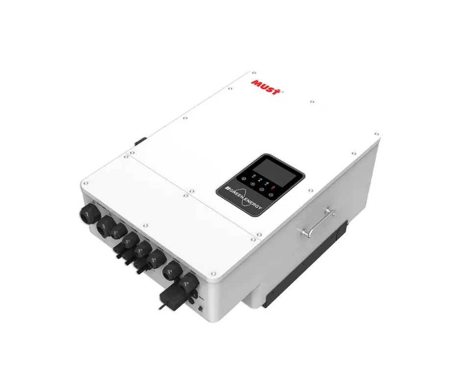 Гібридний трифазний інвертор Must PH1100-10KL3-EU 10 кВт 2 MPPT — преміальна стабільність та продуктивність для сучасних енергосистем