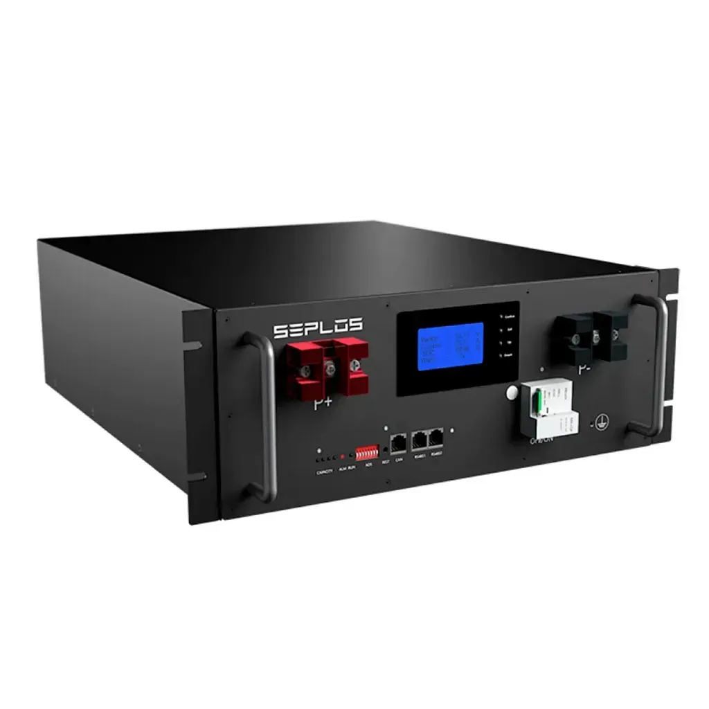 Акумулятор для сонячних станцій SEPLOS POLO-R 5.23 кВт·год 48В — LiFePO4, монтаж у стійку, сумісний з Deye/Growatt/Victron