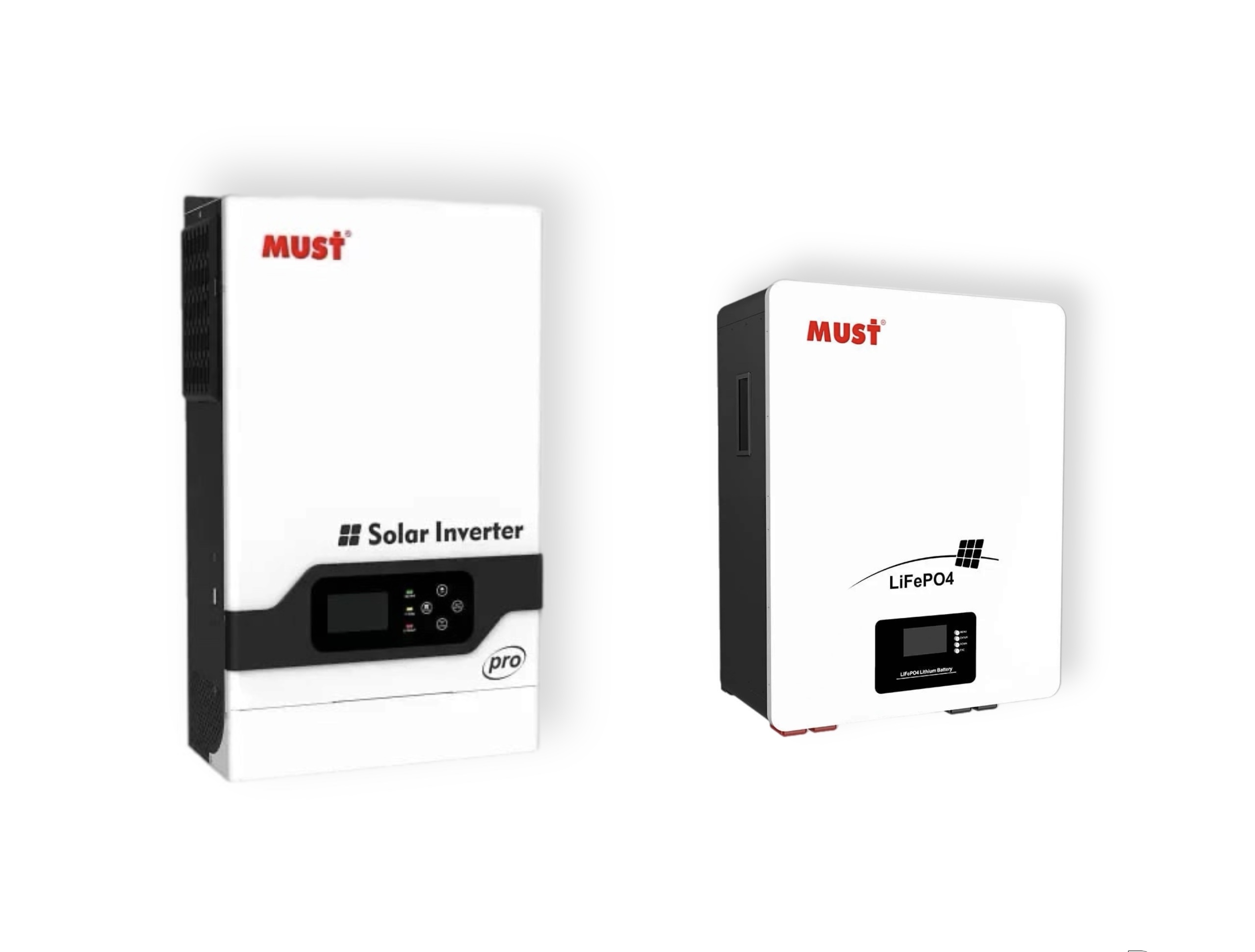 Комплект резервного живлення MUST PV18-3224 PRO + MUST LP16-24200 (3.2 кВт, 24В, LiFePO4 5.12 кВт·год)