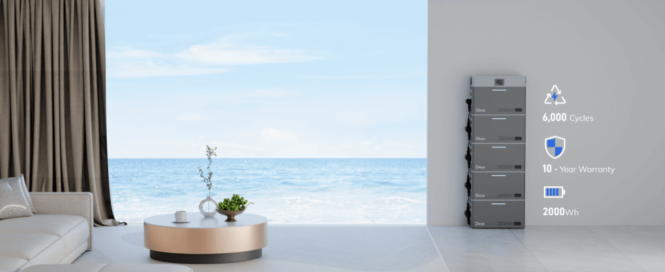 LiFePO4 батарея для балконної СЕС підкресли свою індивідуальність в інтерєрі