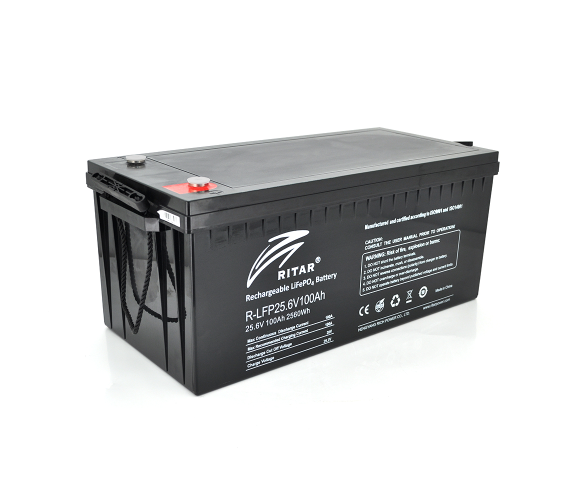 Ritar LiFePO4 25.6V 100Ah — надійний літієвий акумулятор для резервних та сонячних систем
