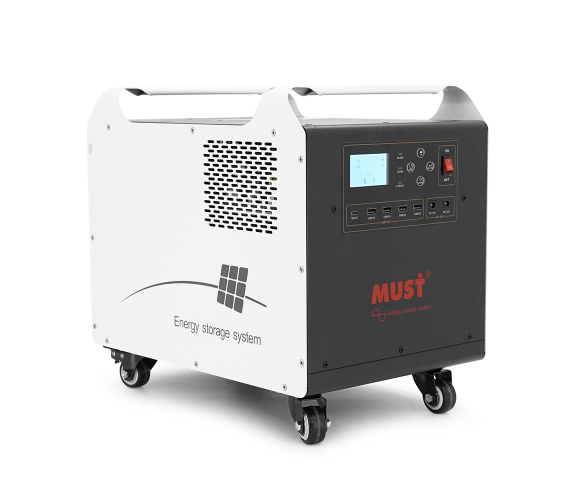 Must HBP1800-2024OS 2560W LiFePO4 — портативна енергостанція 2.56 кВт·год із MPPT 60A та LiFePO4 акумулятором