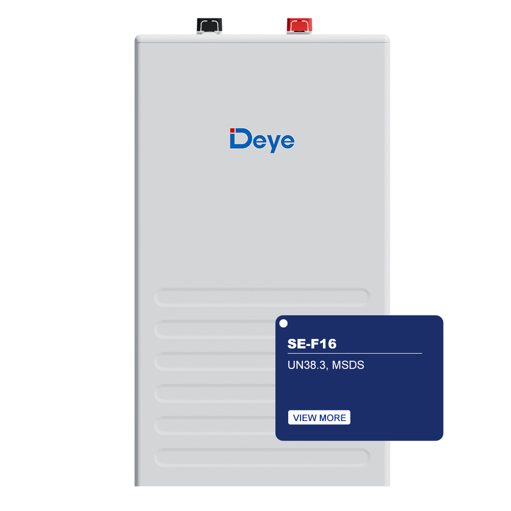 Акумулятор Deye SE-F16 — 16 кВт·год LiFePO₄ для домашніх та промислових ESS