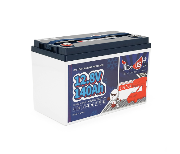 Timeusb LiFePO4 12.8V 140Ah (1792Wh) — літієвий акумулятор для сонячних систем та ДБЖ