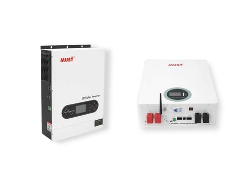 Система резервного живлення MUST 6.2kW + LiFePO4 100Ah — автономне рішення для будинку і бізнесу