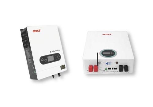 Автономний комплект Must PV18-8048PRO II 8kW + LiFePO4 5.12kWh — гібридна система резервного живлення 48В