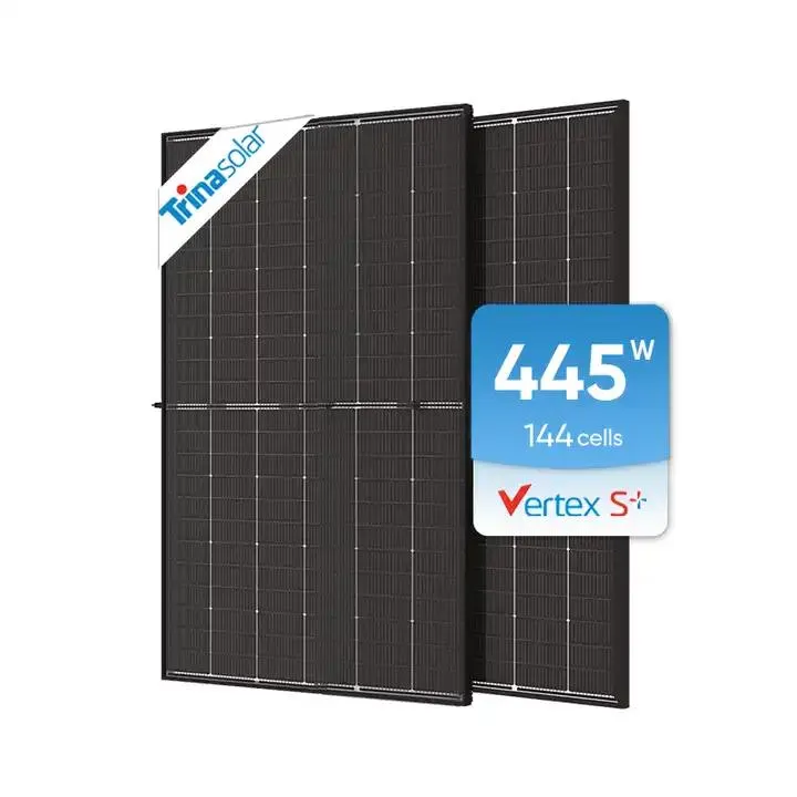 Сонячна панель Trina Vertex S+ 445W TSM-NEG9RC.27 Bifacial Glass-Glass Full Black