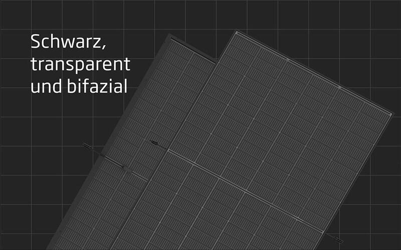 Діаграма роботи двосторонньої панелі Trina 445W на світлій покрівлі