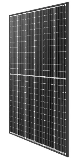 Фото панелі Leapton 710W Bifacial з рамкою зі скловолокна Fiberglass Frame