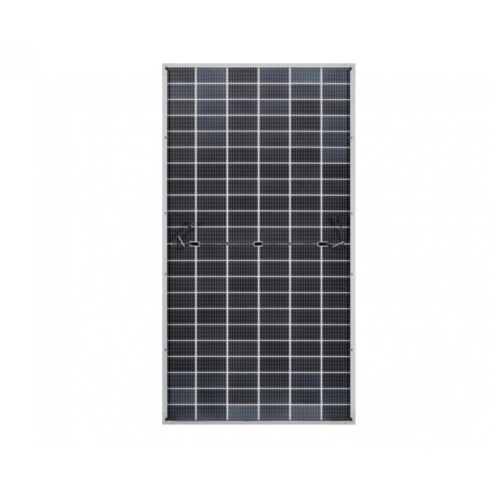 Фото біфаціальної панелі Tongwei 630W з подвійним склом Double Glass