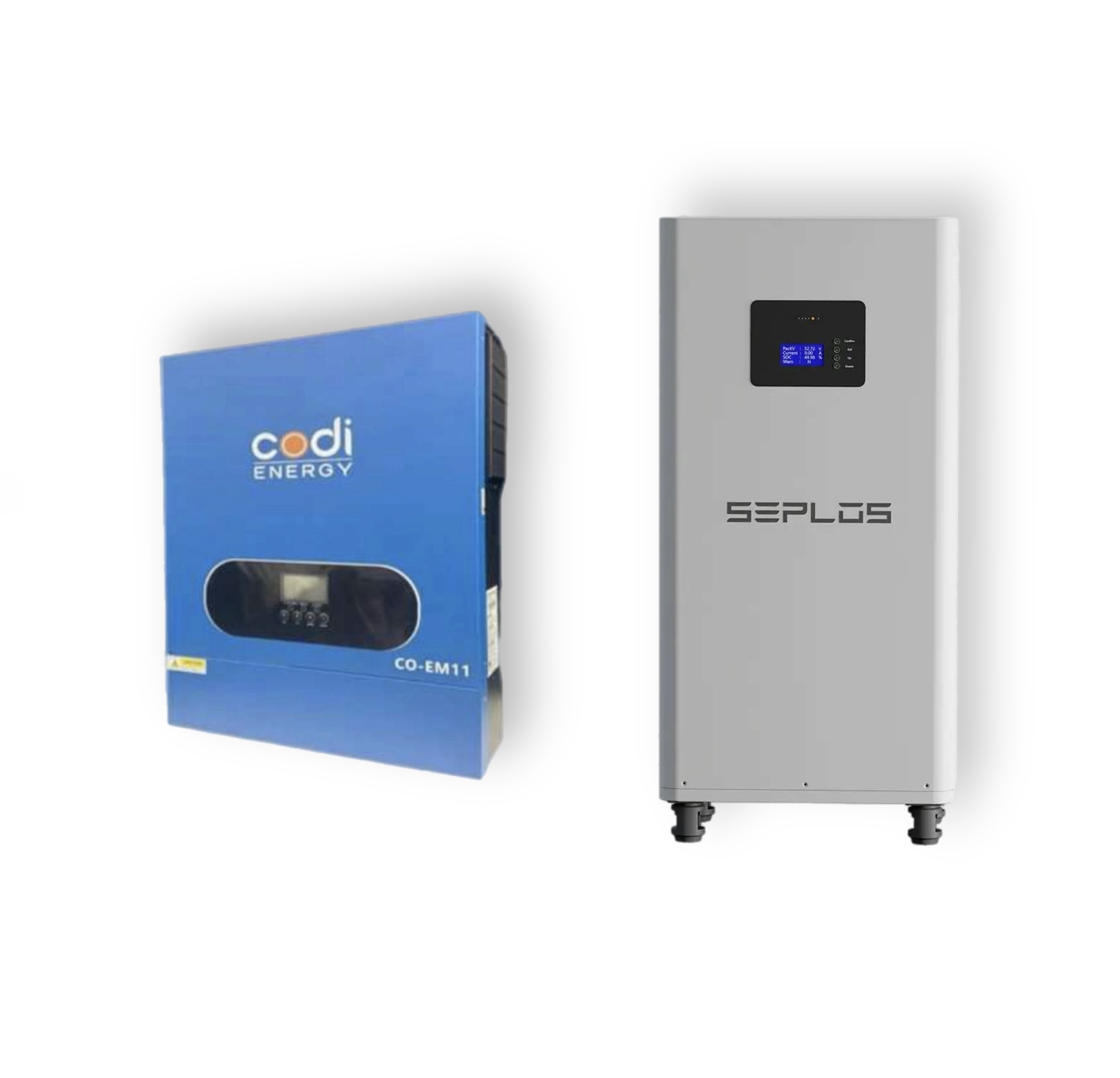 Комплект резервного живлення 11 кВт CODI CO-EM 11kW + Seplos Mason 280L 314Ah 16 кВт·год LiFePO4 3.0Y