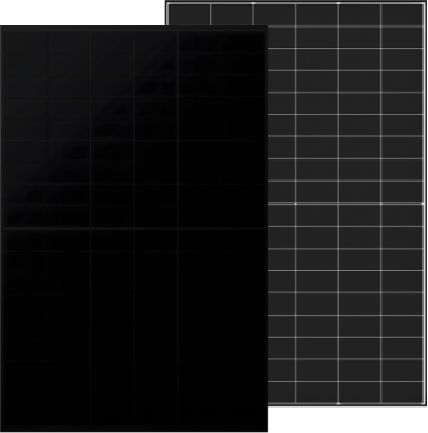 Сонячна панель TCL Solar 465W N-Type Back Contact Bifacial Full Black HSM-BD54-GA (Double Glass, 23.8%)