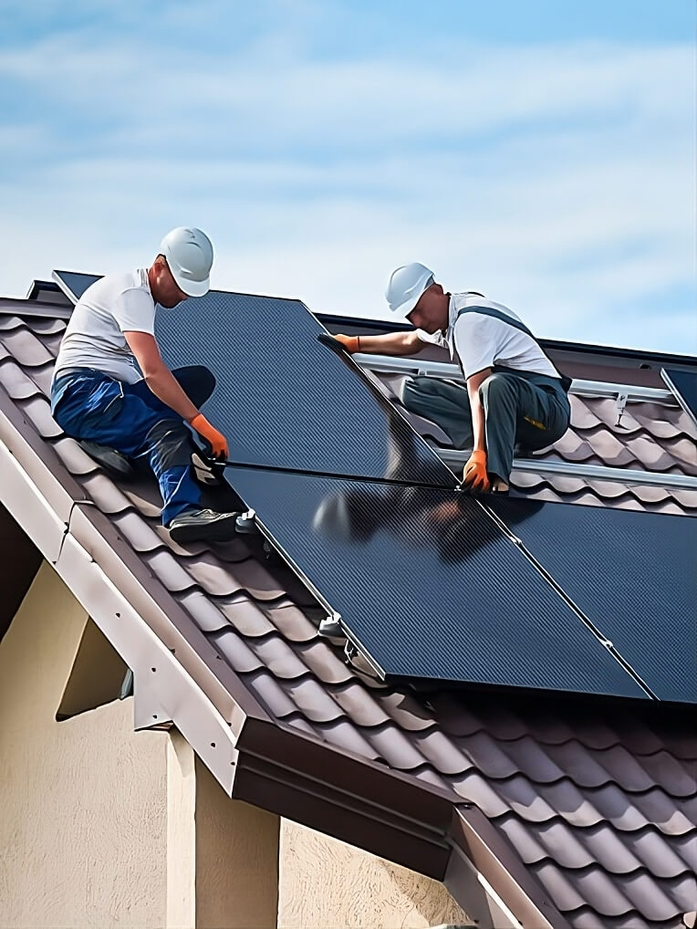 bifacial full black панель