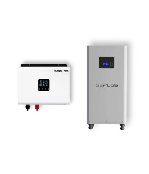Гібридний комплект SEPLOS GOLF-S-H 6kW + Mason 280L 51.2V 314Ah для дому та бізнесу