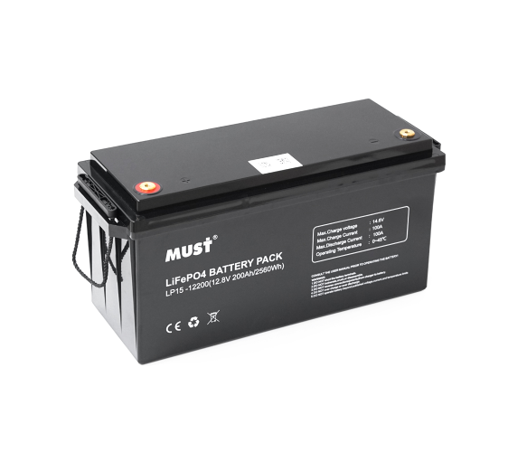 Акумулятор Must 12V 200Ah LiFePO4 — ціна та наявність