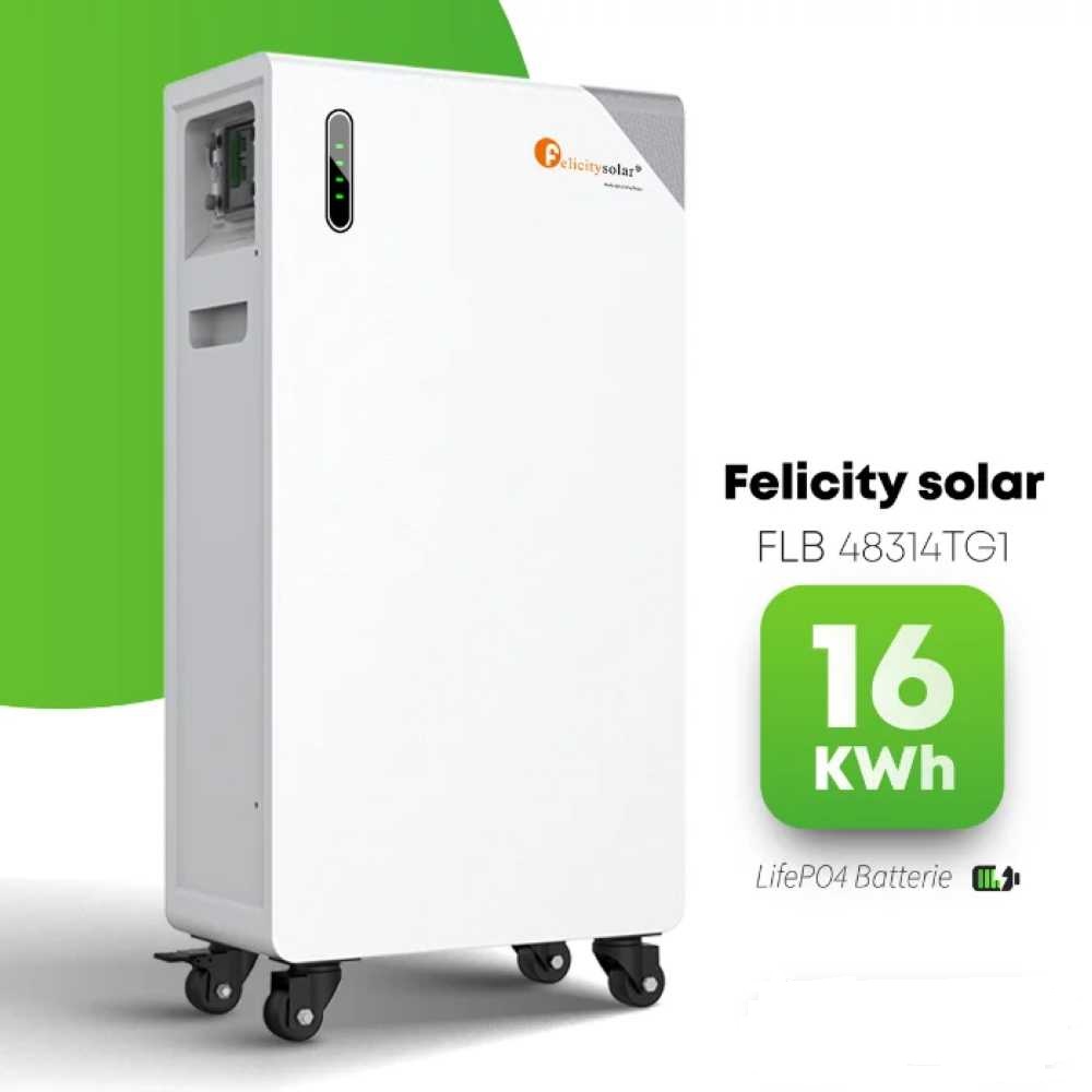 Купить LiFePO4 аккумулятор с подогревом Felicity FLB48314TG1-H в Украине