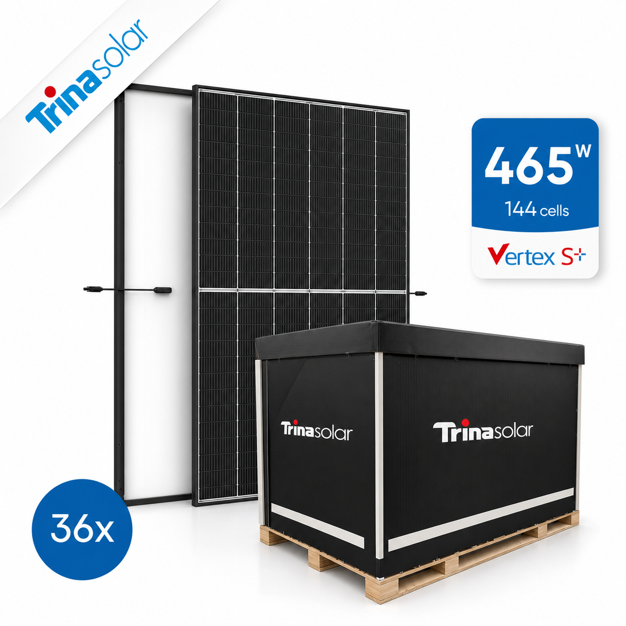 Trina Solar TSM-465 NEG9R.28 Vertex S+ 465W solar panel