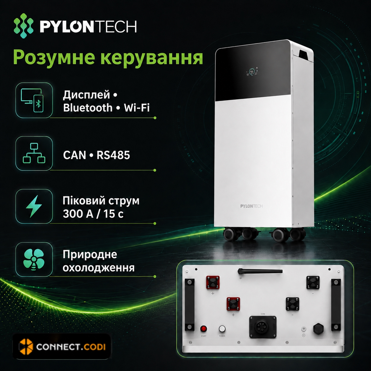 Pylontech FB L 16 Pro 51.2V 314Ah LiFePO4 battery