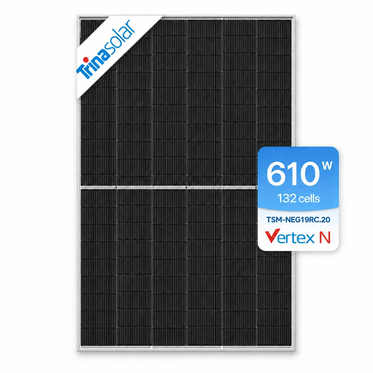Сонячна панель Trina Solar TSM-NEG19RC.20-610W 610 Вт