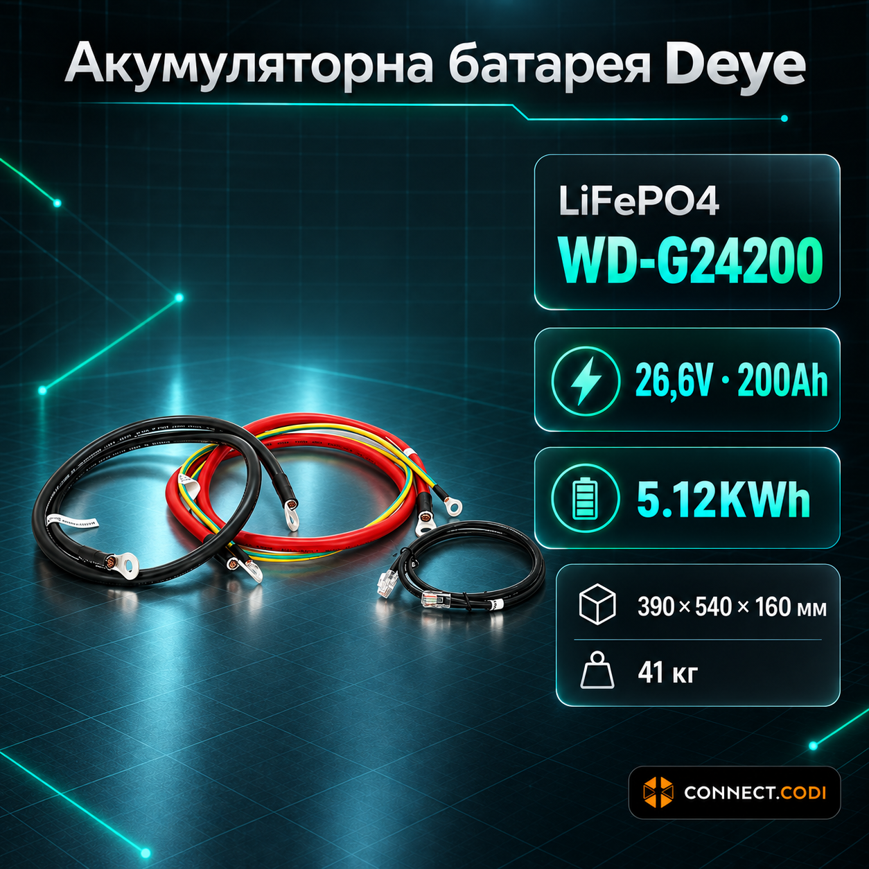 Deye WD-G24200 вигідна ціна ConnectCodi